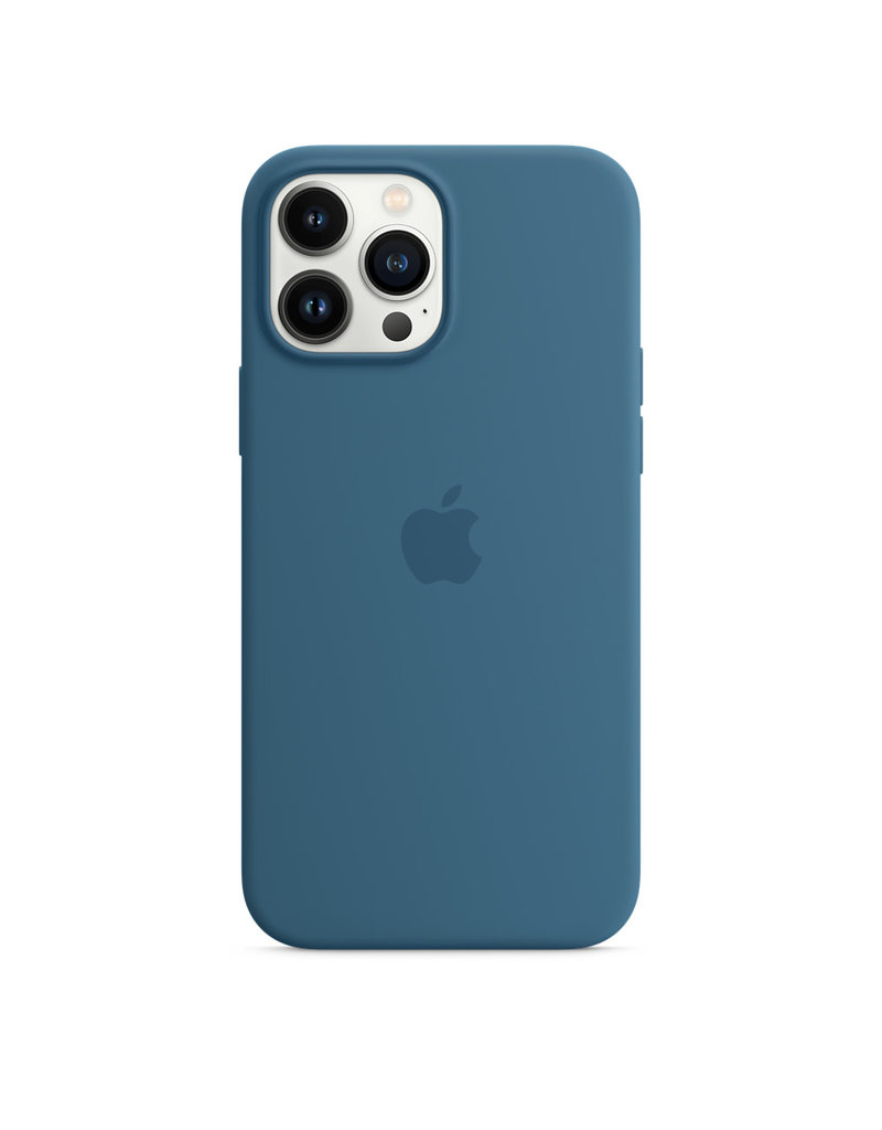 Apple Apple IPhone 13  Pro Max Silicone Case with MagSafe - Blue jay