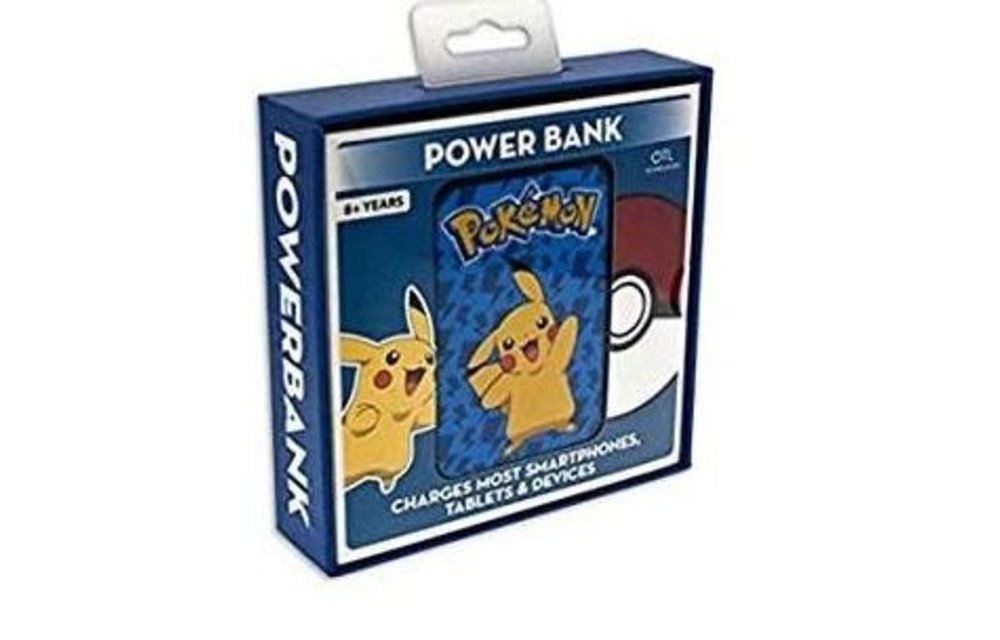 Pokemon Credit card Power Bank 5000mAh - Pikachu - Gadget Zone