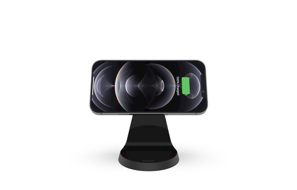 Belkin Boost Charge Magnetic Wireless Charge Stand - Black
