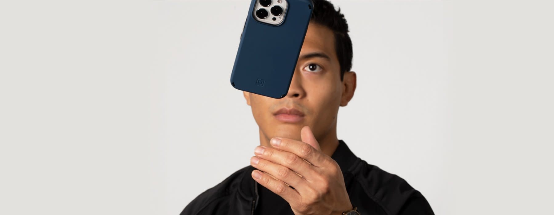 Incipio Duo MagSafe Case for Apple iPhone 13 Pro - Dark Denim and Stealth Blue