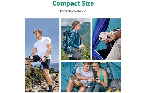 Zendure SuperMini Credit Card Size Charger with PD 10,000mAh - Red