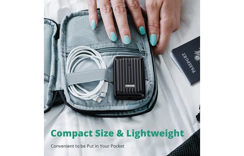 Zendure SuperMini Credit Card Size Charger with PD 10,000mAh - Red