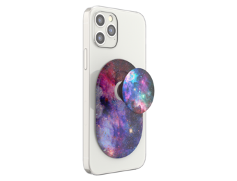 PopSockets PopGrip & Stand for MagSafe Phone Holder - Blue Nebula