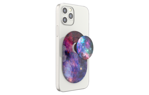 PopSockets PopGrip & Stand for MagSafe Phone Holder - Blue Nebula