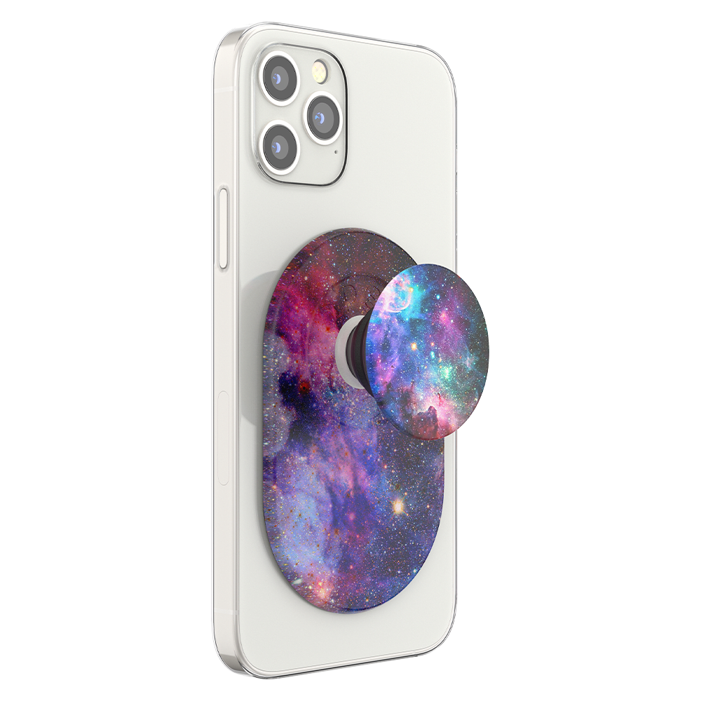 PopSockets PopGrip & Stand for MagSafe Phone Holder - Blue Nebula