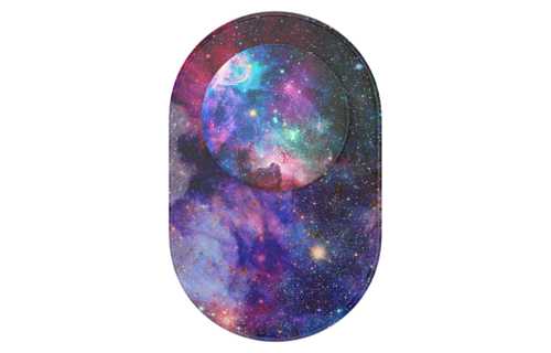 PopSockets PopGrip & Stand for MagSafe Phone Holder - Blue Nebula