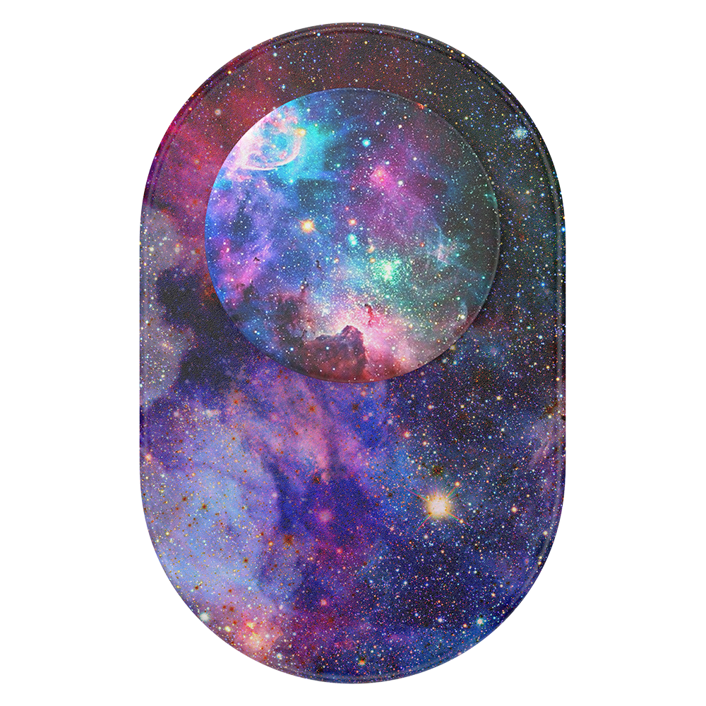 PopSockets PopGrip & Stand for MagSafe Phone Holder - Blue Nebula