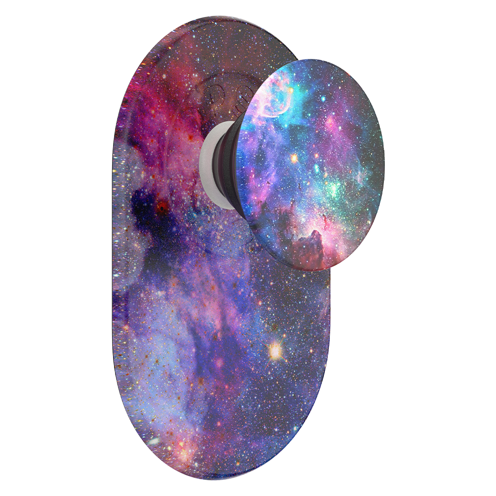 PopSockets PopGrip & Stand for MagSafe Phone Holder - Blue Nebula