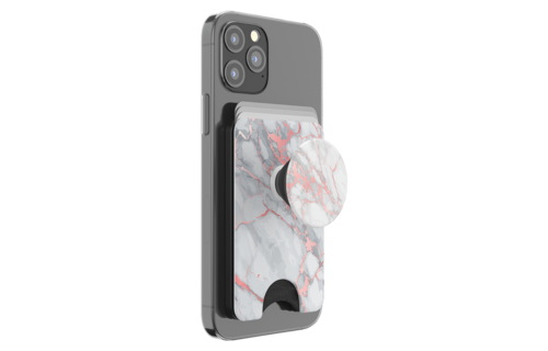 PopSockets PopWallet Plus for Apple MagSafe - Rose Gold Lutz