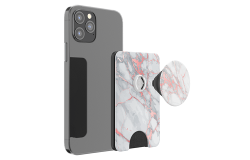 PopSockets PopWallet Plus for Apple MagSafe - Rose Gold Lutz