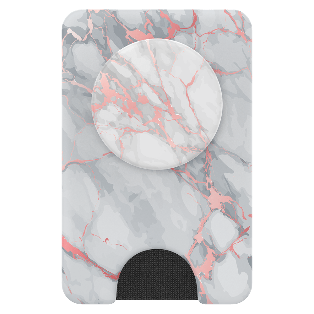 PopSockets PopWallet Plus for Apple MagSafe - Rose Gold Lutz
