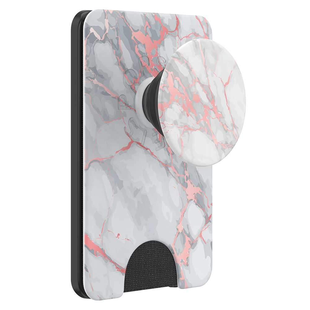 PopSockets PopWallet Plus for Apple MagSafe - Rose Gold Lutz