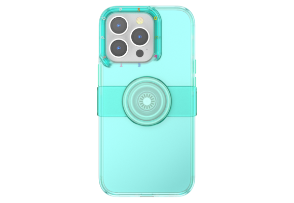 PopSockets PopGrip Slide Case for Apple iPhone 13 Pro - Spearmint