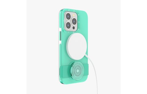 PopSockets PopGrip Slide Case for Apple iPhone 13 Pro - Spearmint