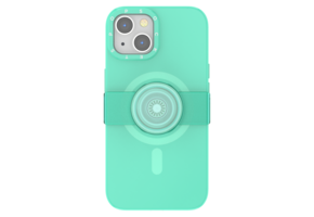 PopSockets MagSafe PopGrip Slide Case for Apple iPhone 14/13 - Spearmint