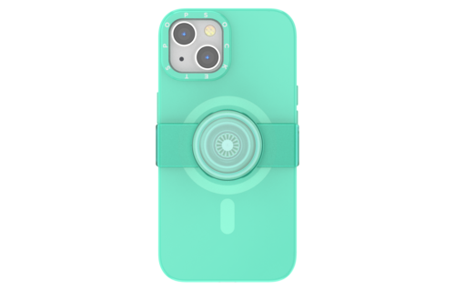 PopSockets MagSafe PopGrip Slide Case for Apple iPhone 14/13 - Spearmint