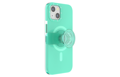 PopSockets MagSafe PopGrip Slide Case for Apple iPhone 14/13 - Spearmint