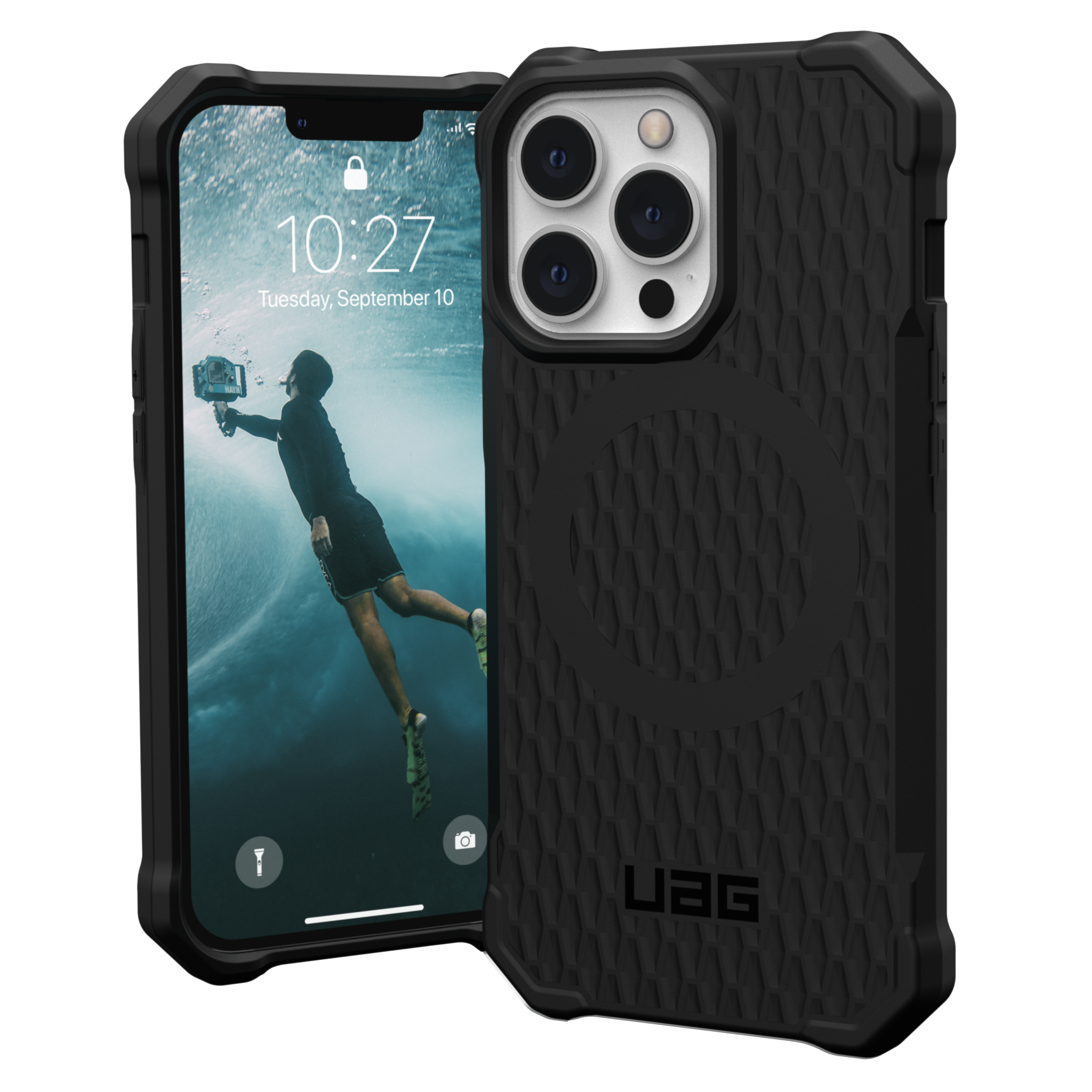 UAG Essential Armor MagSafe Case for Apple iPhone 13 Pro - Black