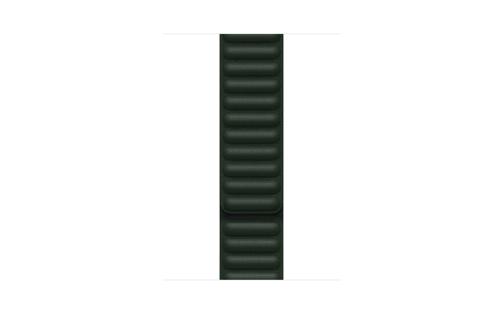 Apple Watch Leather Link Band M/L 42/44/45mm - Sequoia Green