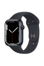 Apple Apple Watch Series 7 GPS, 41mm Aluminum Case with Midnight Sport Band - Midnight