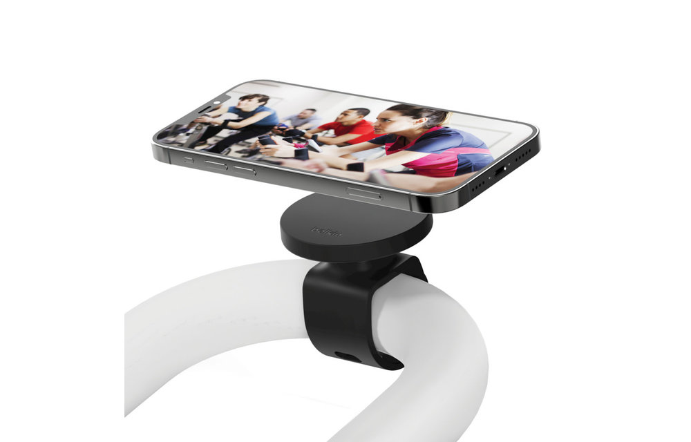 Belkin Magnetic Fitness Mount with Handlebar Strap - Black