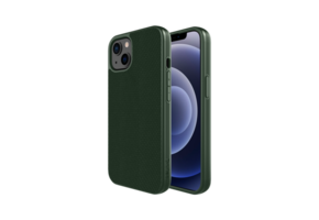 Evutec Ballistic Nylon Aergo Series Case With Afix for iPhone 14/13 - Green