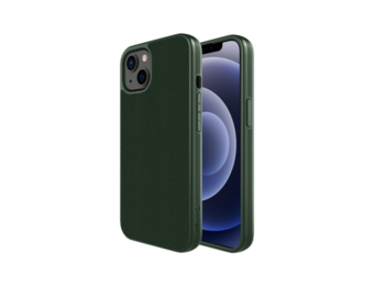 Evutec Ballistic Nylon Aergo Series Case With Afix for iPhone 14/13 - Green