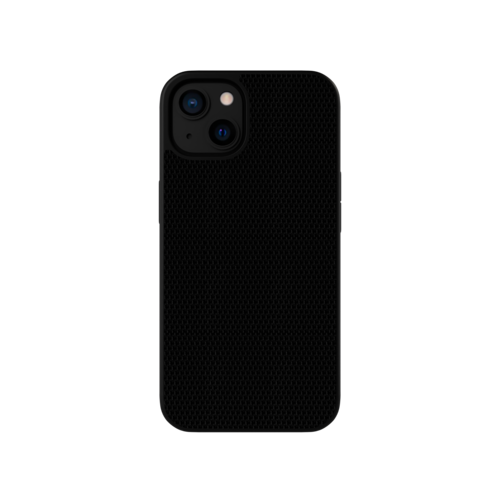 Evutec Ballistic Nylon Aergo Series Case With Afix for iPhone 14/13 - Black
