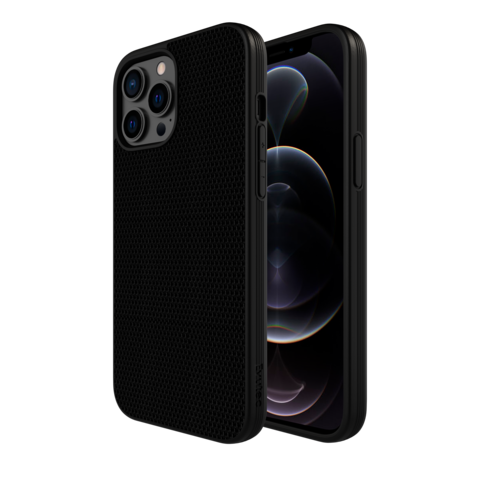 Evutec Ballistic Nylon Aergo Series Case With Afix for iPhone 13 Pro - Black