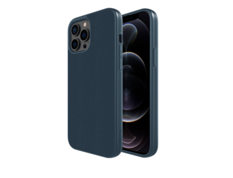 Evutec Ballistic Nylon Aergo Series Case With Afix for iPhone 13 Pro - Blue