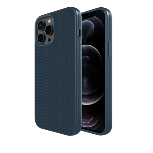 Evutec Ballistic Nylon Aergo Series Case With Afix for iPhone 13 Pro - Blue