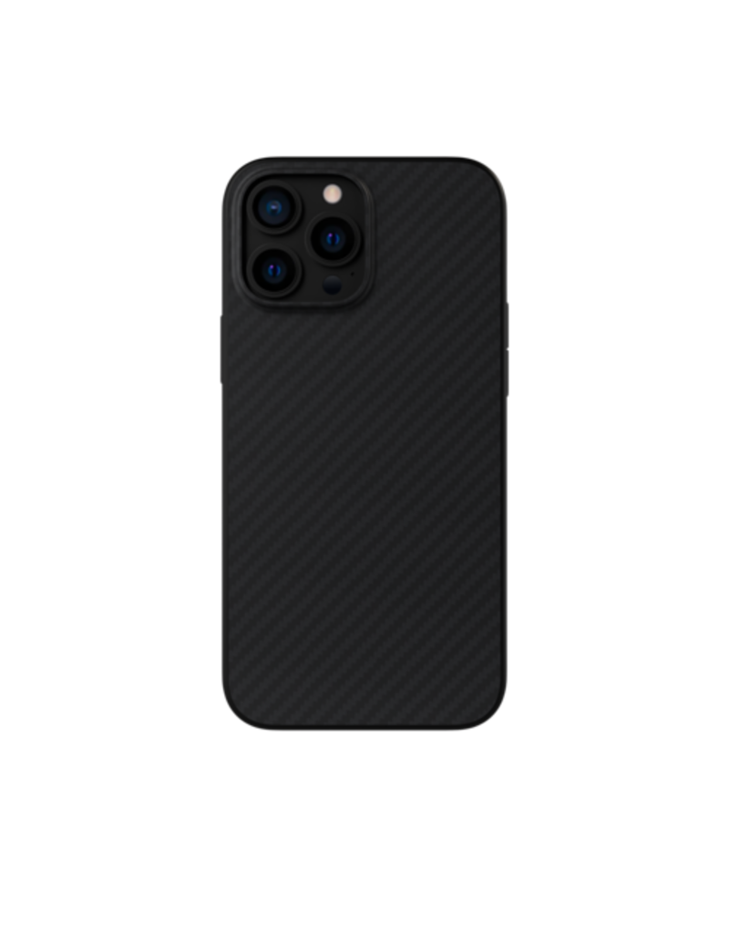Evutec Evutec Aer Karbon Series With Afix Case for iPhone 13 Pro Max - Black