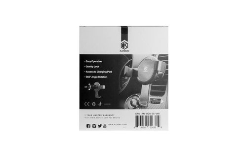 Evutec Karbon Grip Car Mount Aramid Fiber Phone Holder for Car