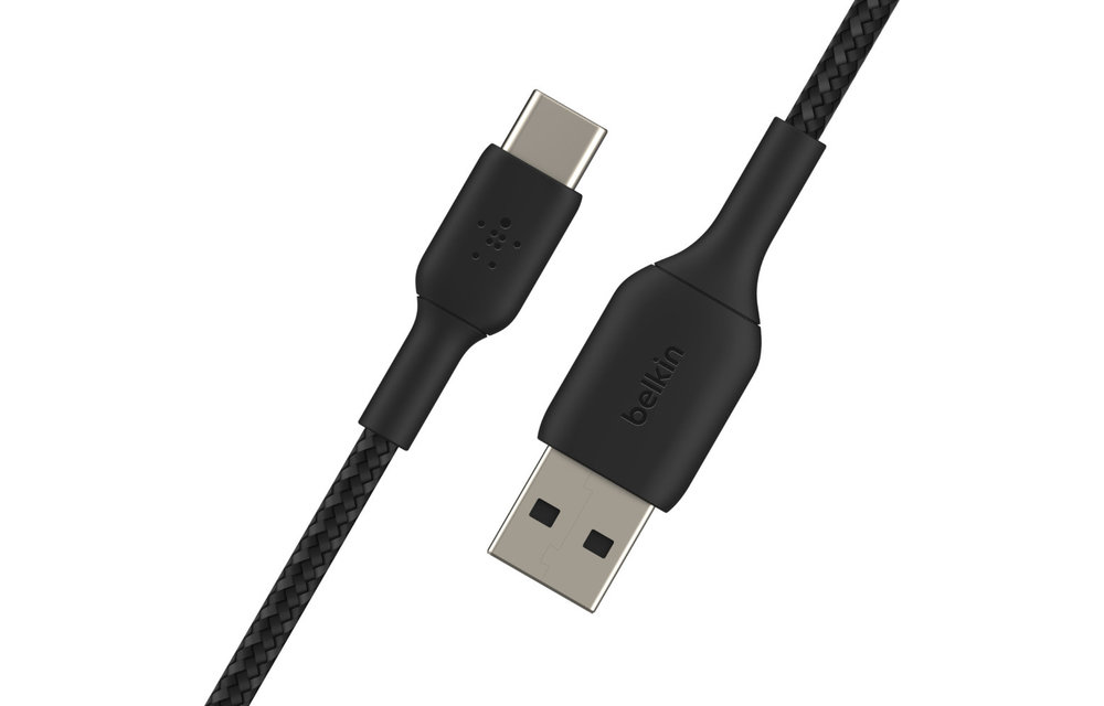 Belkin Boost Charge Braided USB-C to USB-A Cable 2m/6.6ft