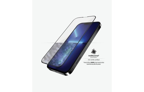 Panzer Glass Screen Protector For iPhone 13 Pro Max CF - Black AB Edge-to-Edge Clear