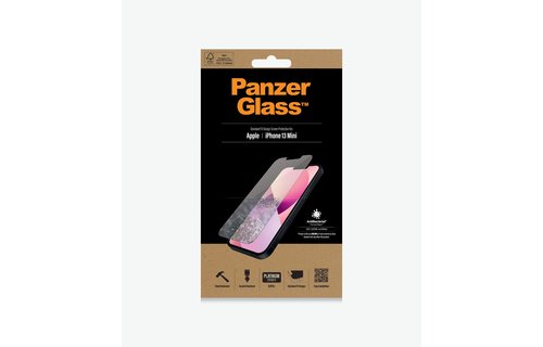 Panzer Glass Screen Protector For iPhone 13 Mini - Standard Fit Clear
