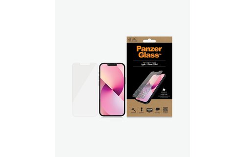 Panzer Glass Screen Protector For iPhone 13 Mini - Standard Fit Clear