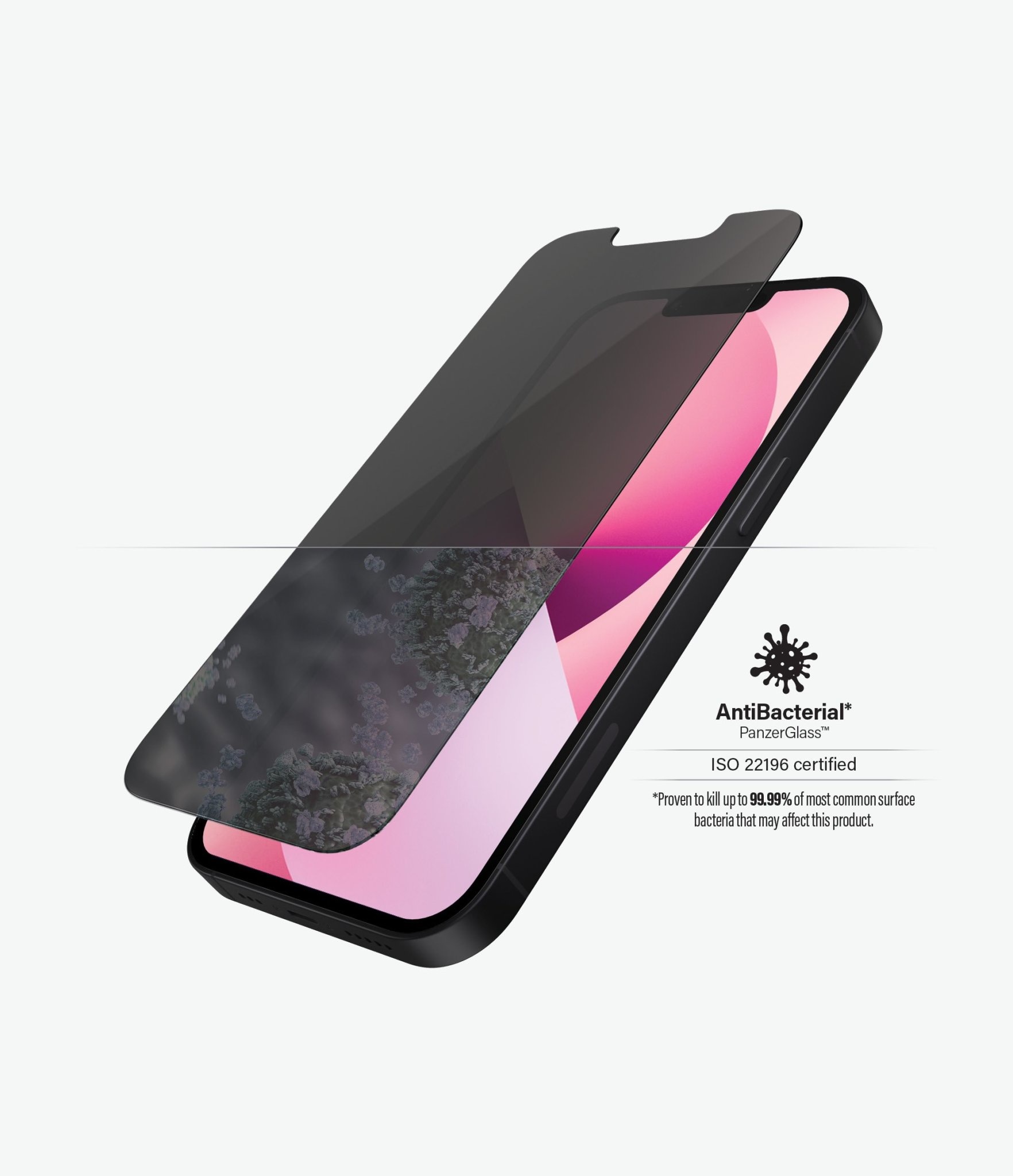 Panzer Standard Fit Glass Screen Protector For iPhone 13 Mini - Privacy