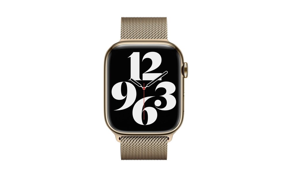 Apple Watch Stainless Steel Milanese Loop 42/44/45mm - Gold
