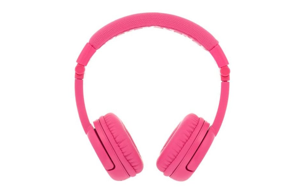 BuddyPhones Play Plus Wireless Headphone - Rose Pink