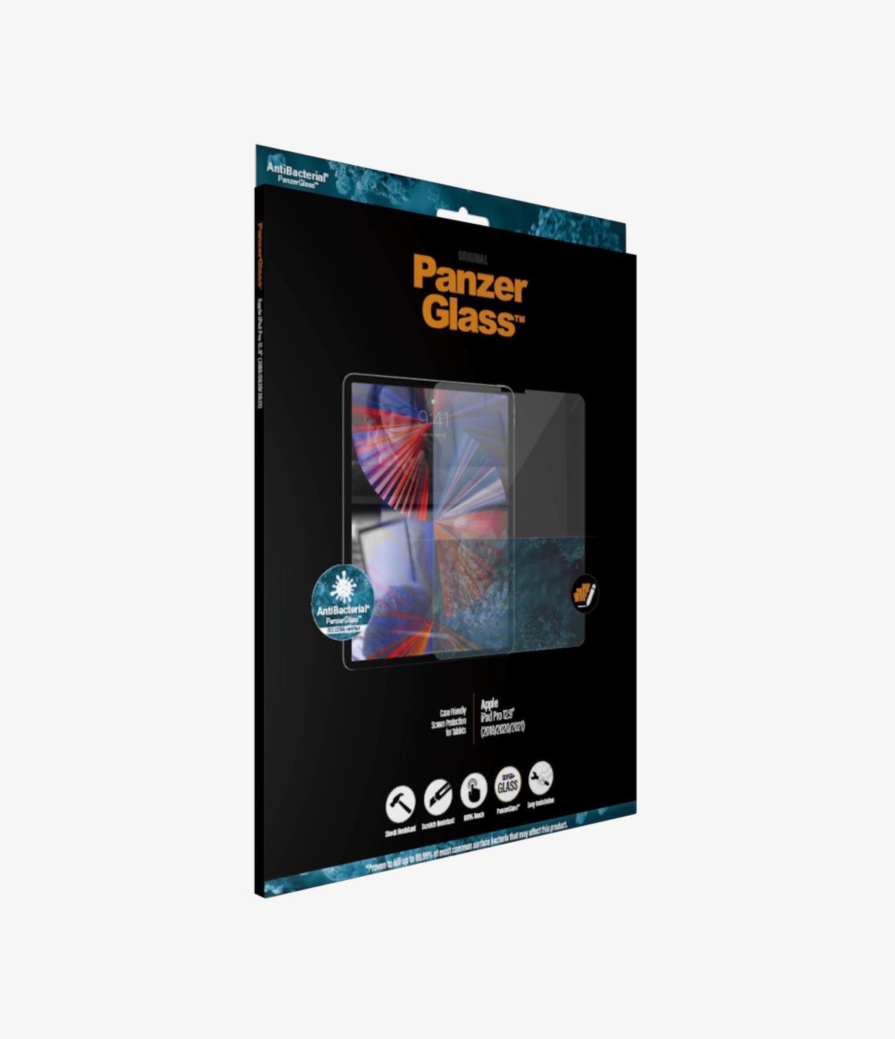 PanzerGlass Screen Protector For Apple iPad Pro 12.9" ( 2020 / 2018 ) - Clear