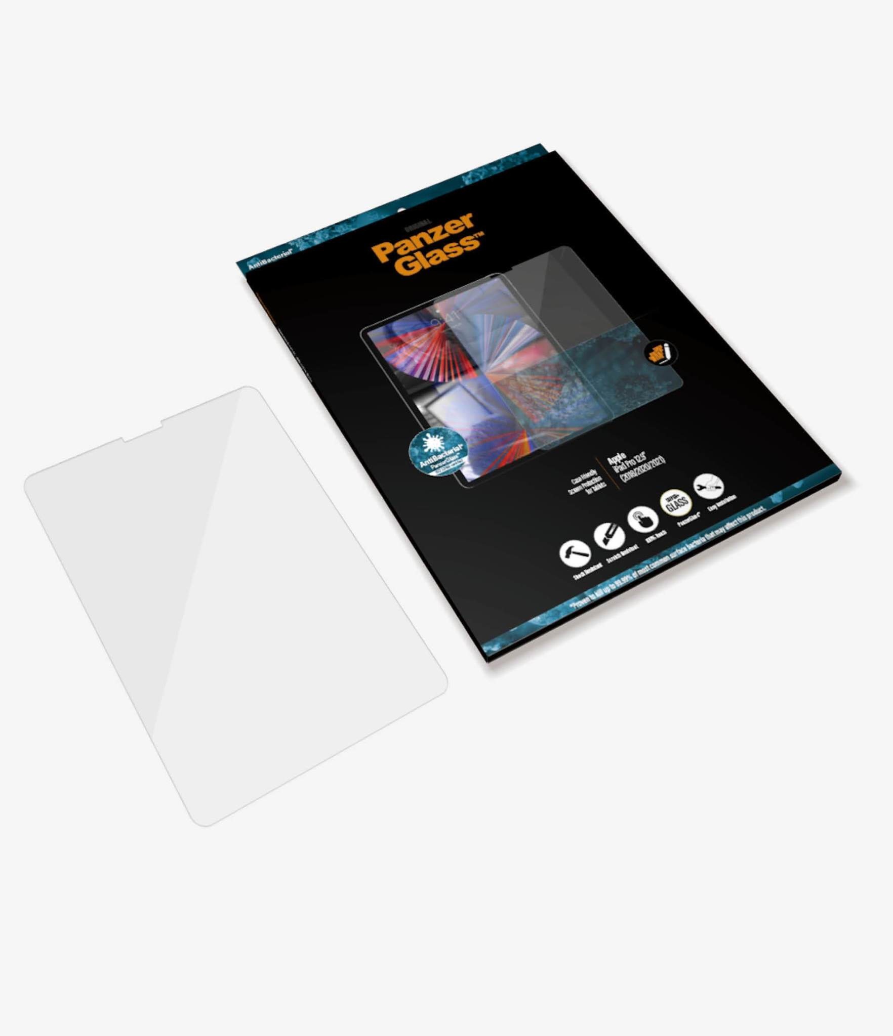 PanzerGlass Screen Protector For Apple iPad Pro 12.9" ( 2020 / 2018 ) - Clear