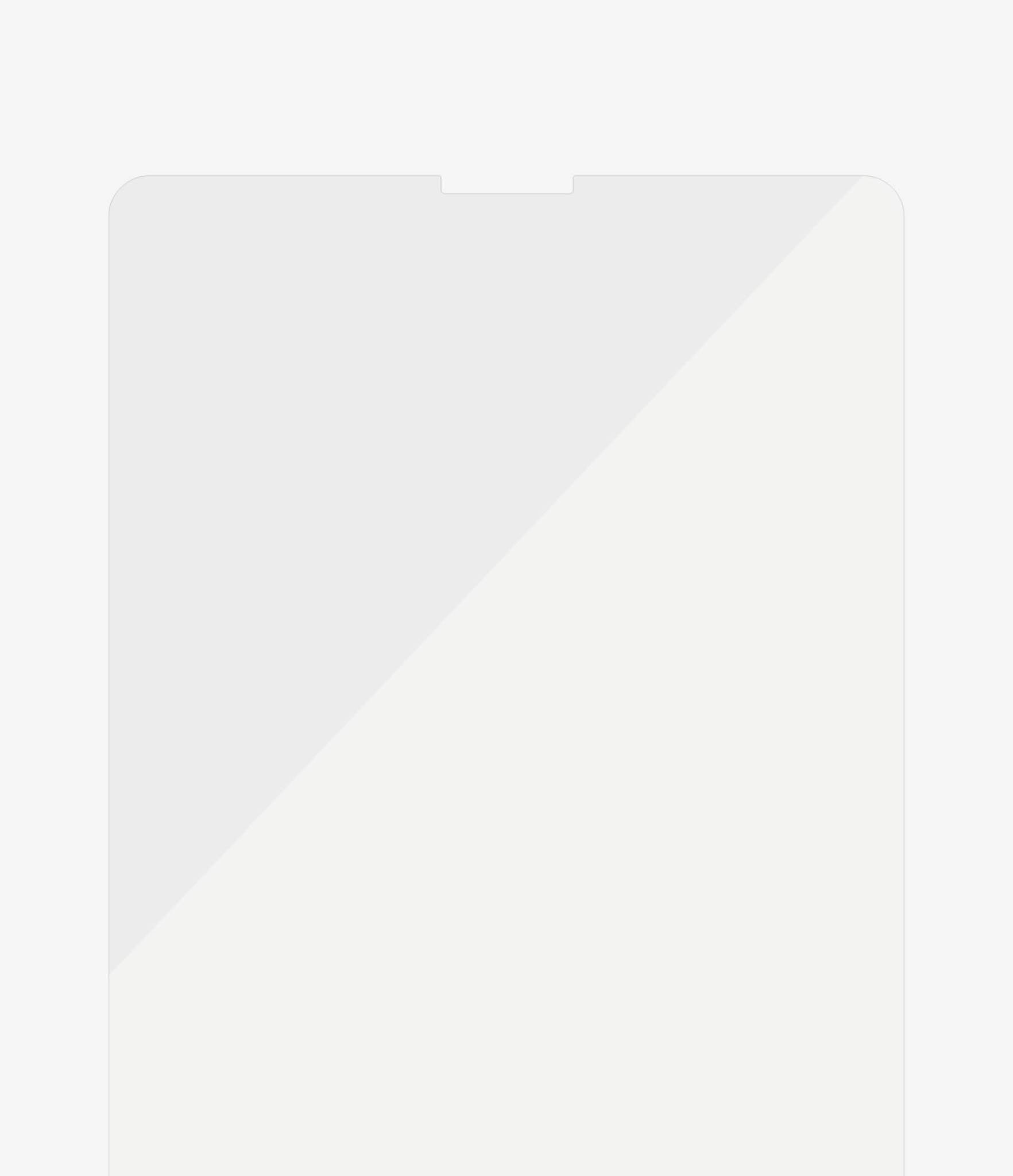 PanzerGlass Screen Protector For Apple iPad Pro 12.9" ( 2020 / 2018 ) - Clear