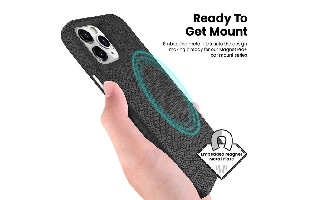 Prodigee Rockee Case for iPhone 13 Pro Max - Black