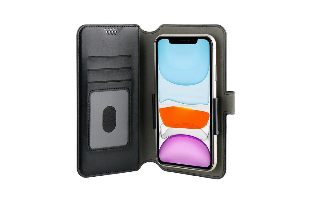 Prodigee Universal Wallet Case for iPhone 6.5" to 6.7" (X Large ) - Black