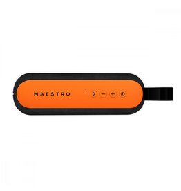 Maestro Ellipse Premium Edition Portable Bluetooth Speaker 10W - Black/ Orange