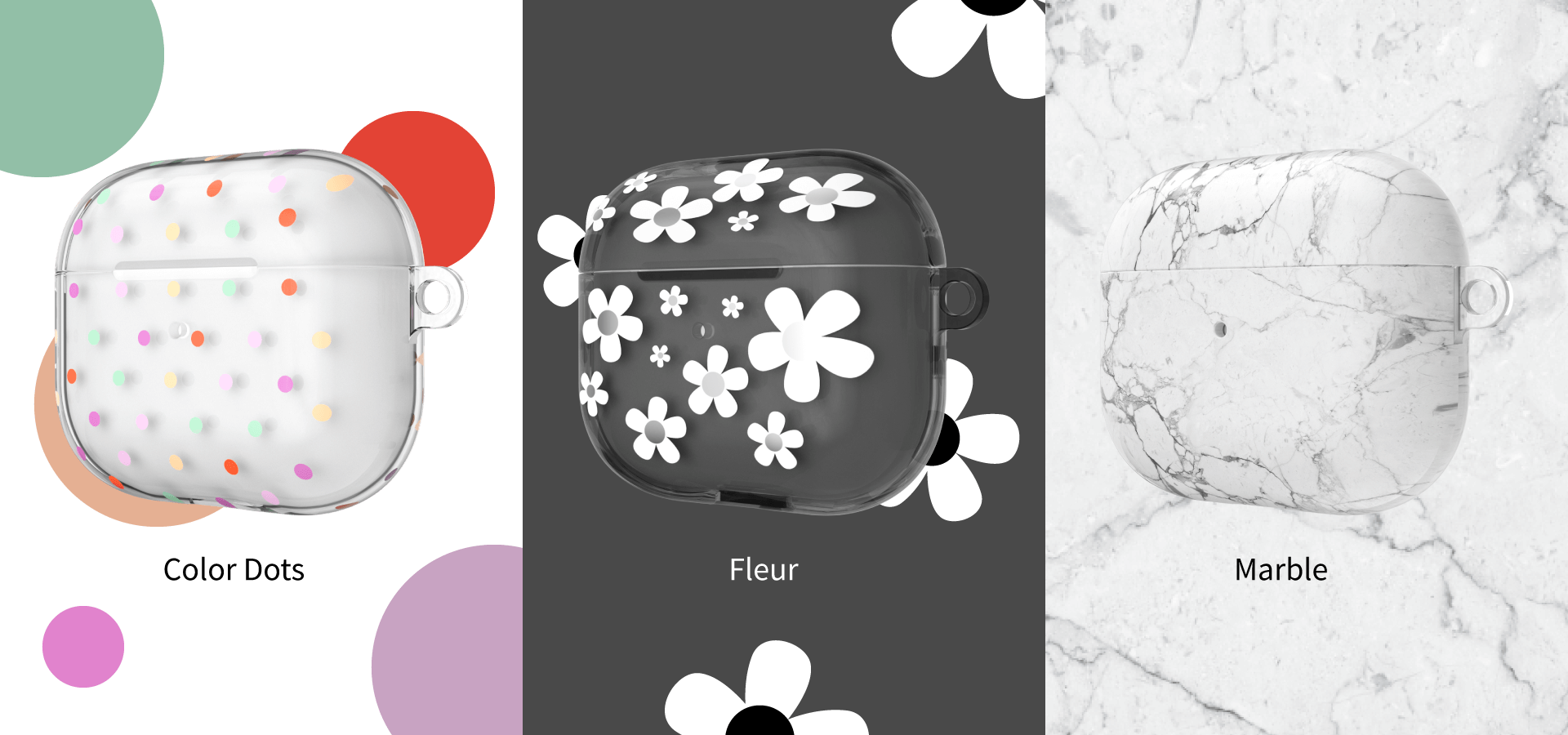 SwitchEasy Artist Artisan Protective Case for AirPods 3 - Color Dots