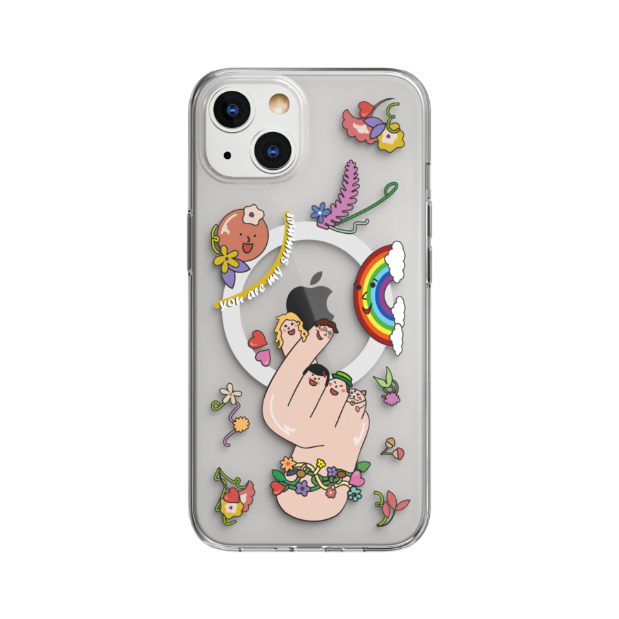 SwitchEasy MagLamour Magsafe Case For iPhone 14/13 - Finger Heart