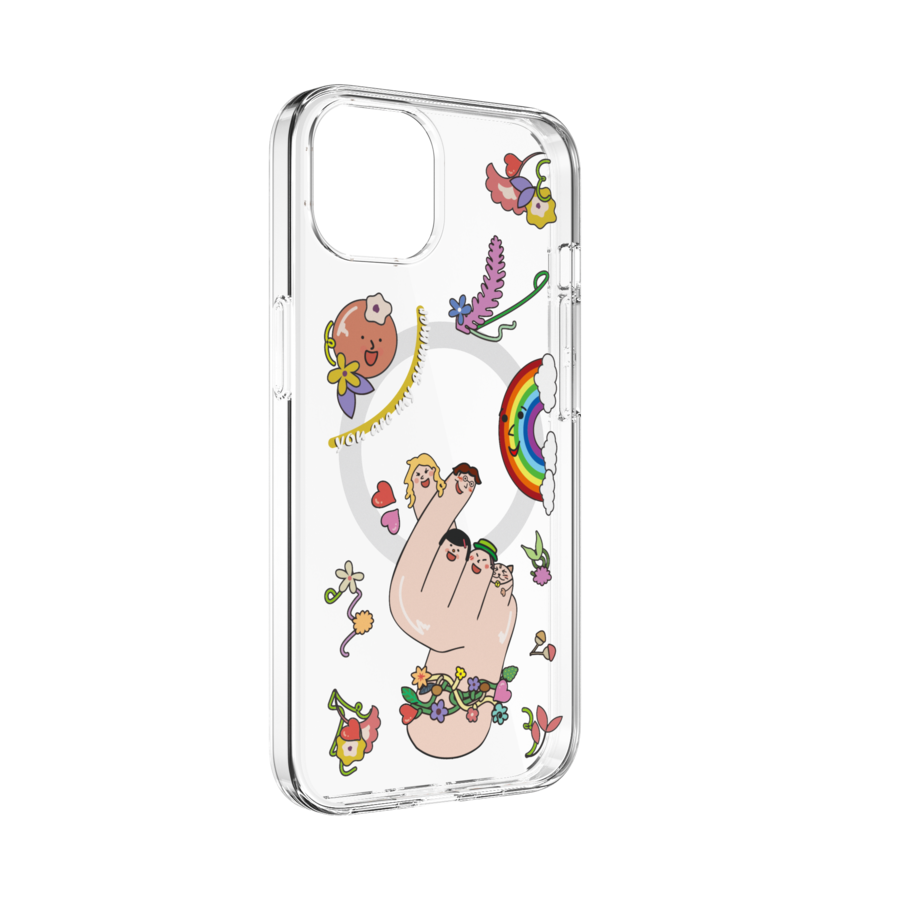 SwitchEasy MagLamour Magsafe Case For iPhone 14/13 - Finger Heart