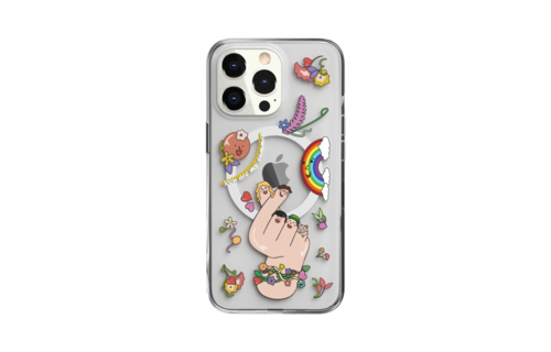 SwitchEasy MagLamour Magsafe Case For iPhone 13 Pro - Finger Heart